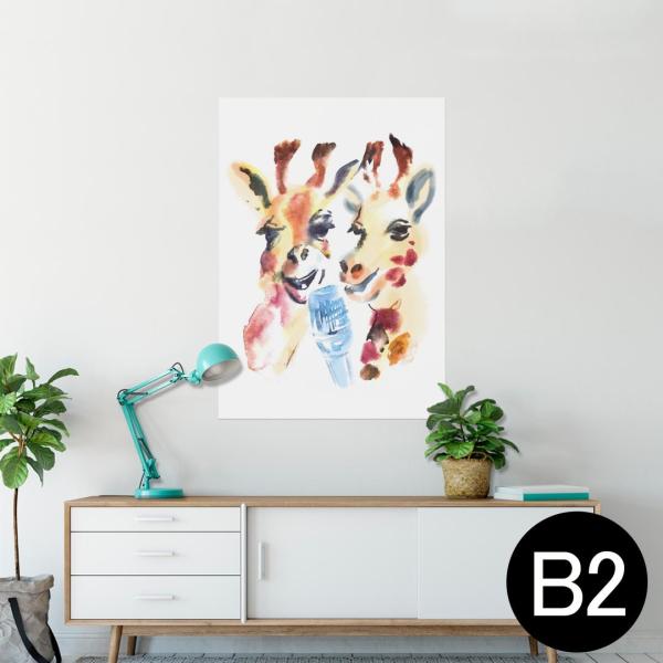 �|�X�^�[ �E�H�[���X�e�b�J�[ �V�[���� 515×728mm B2 �ʐ^ �� �C���e���A ������� wall sticker poster �����@�F�ʁ@�}�C�N 010944