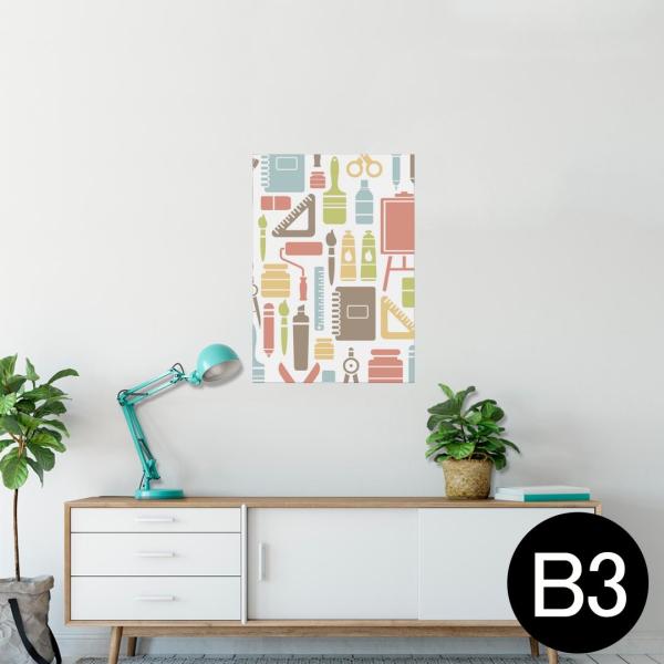 �|�X�^�[ �E�H�[���X�e�b�J�[ �V�[���� 364×515mm B3 �ʐ^ �� �C���e���A ������� wall sticker poster �G�̋�@���p�@�C���X�g 006061
