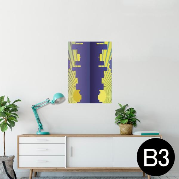 �|�X�^�[ �E�H�[���X�e�b�J�[ �V�[���� 364×515mm B3 �ʐ^ �� �C���e���A ������� wall sticker poster �����@�����@���F�@�C�G���[ 007290