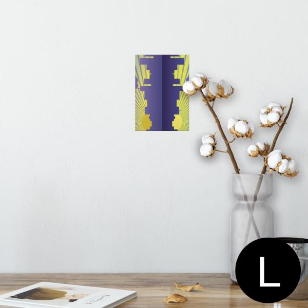 �|�X�^�[ �E�H�[���X�e�b�J�[ �V�[���� 89×127mm L�� �ʐ^ �� �C���e���A ������� wall sticker poster �����@�����@���F�@�C�G���[ 007290