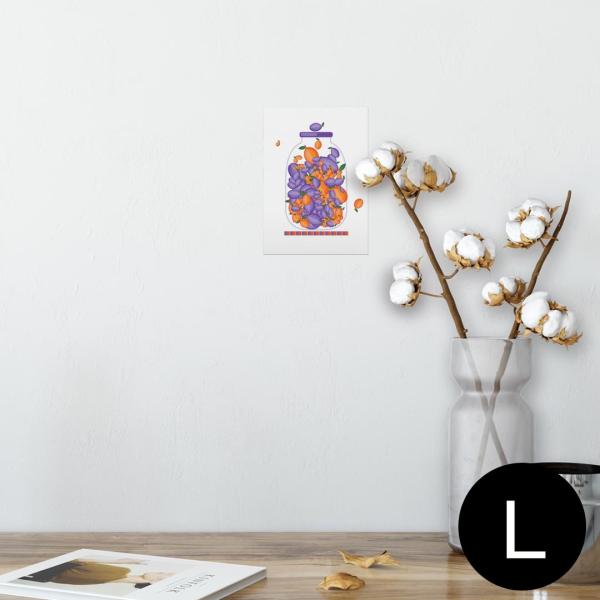 �|�X�^�[ �E�H�[���X�e�b�J�[ �V�[���� 89×127mm L�� �ʐ^ �� �C���e���A ������� wall sticker poster �ʕ��@�I�����W�@�� 009175