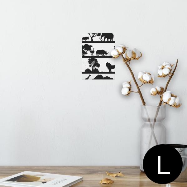 �|�X�^�[ �E�H�[���X�e�b�J�[ �V�[���� 89×127mm L�� �ʐ^ �� �C���e���A ������� wall sticker poster �����@�T�t�@���@���m�N�� 009600