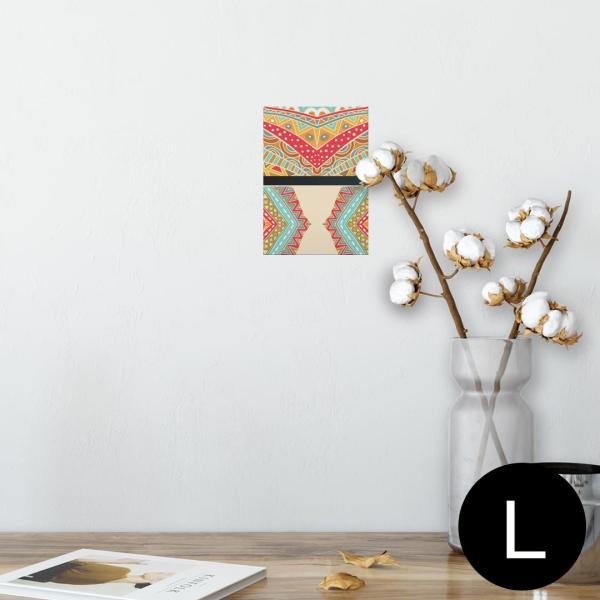 �|�X�^�[ �E�H�[���X�e�b�J�[ �V�[���� 89×127mm L�� �ʐ^ �� �C���e���A ������� wall sticker poster �A�W�A���@�͗l�@�J���t�� 010136
