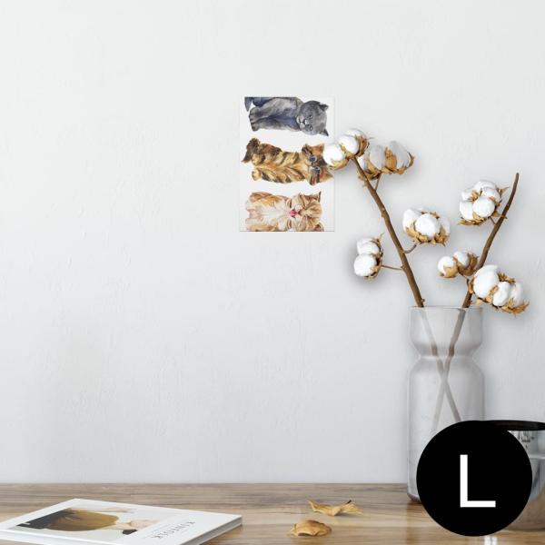 �|�X�^�[ �E�H�[���X�e�b�J�[ �V�[���� 89×127mm L�� �ʐ^ �� �C���e���A ������� wall sticker poster �L�@�����@�A�j�}�� 014023