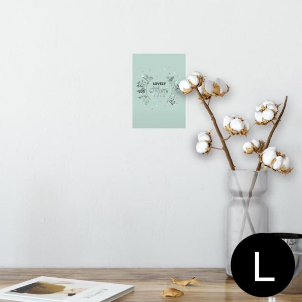 �|�X�^�[ �E�H�[���X�e�b�J�[ �V�[���� 89×127mm L�� �ʐ^ �� �C���e���A ������� wall sticker poster ��̓��@�ԁ@mother 015816