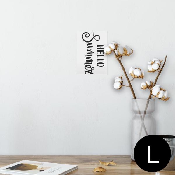 �|�X�^�[ �E�H�[���X�e�b�J�[ �V�[���� 89×127mm L�� �ʐ^ �� �C���e���A ������� wall sticker poster �����@�p���@summer 015937