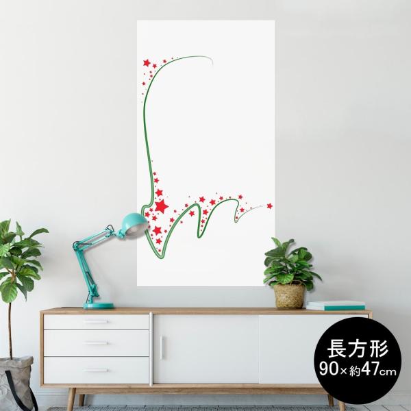 �|�X�^�[ �E�H�[���X�e�b�J�[ �����` �V�[���� 90×47cm Lsize �� �������@�������� wall sticker poster ���@�V���v���@�ԁ@�� 009812