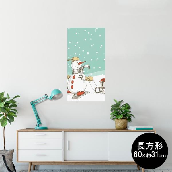 �|�X�^�[ �E�H�[���X�e�b�J�[ �����` �V�[���� 60×31cm Msize �� �������@�������� wall sticker poster �X�m�[�}���@�~�@�C���X�g 005097