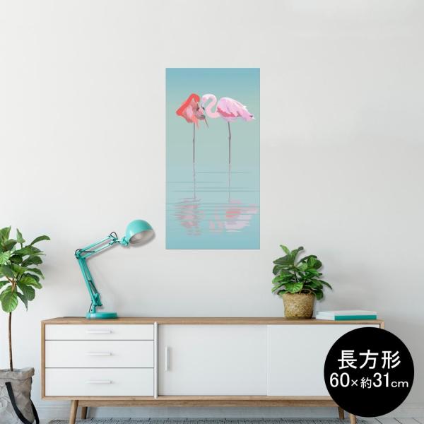 �|�X�^�[ �E�H�[���X�e�b�J�[ �����` �V�[���� 60×31cm Msize �� �������@�������� wall sticker poster �t���~���S�@���Ӂ@���� 011652