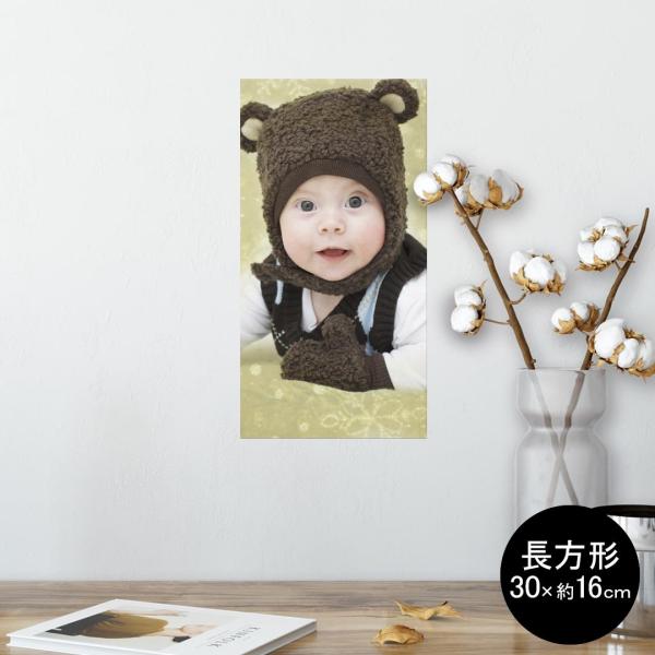 �|�X�^�[ �E�H�[���X�e�b�J�[ �����` �V�[���� ���� 30×16cm Ssize �� �������@wall sticker poster �l���@�x�r�[�@�ʐ^ 002480
