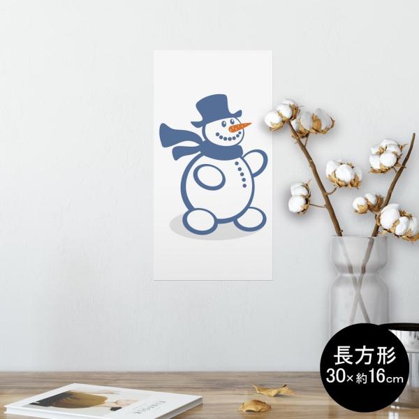 �|�X�^�[ �E�H�[���X�e�b�J�[ �����` �V�[���� ���� 30×16cm Ssize �� �������@wall sticker poster �L�����N�^�[�@�X�m�[�}���@�~ 009239