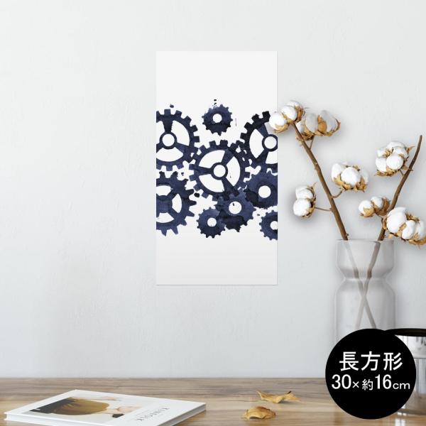 �|�X�^�[ �E�H�[���X�e�b�J�[ �����` �V�[���� ���� 30×16cm Ssize �� �������@wall sticker poster �l�W�@�@�B�@�V���v�� 012283