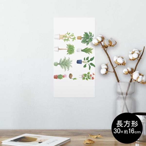 �|�X�^�[ �E�H�[���X�e�b�J�[ �����` �V�[���� ���� 30×16cm Ssize �� �������@wall sticker poster �ϗt�A���@�A�ؔ� 015924
