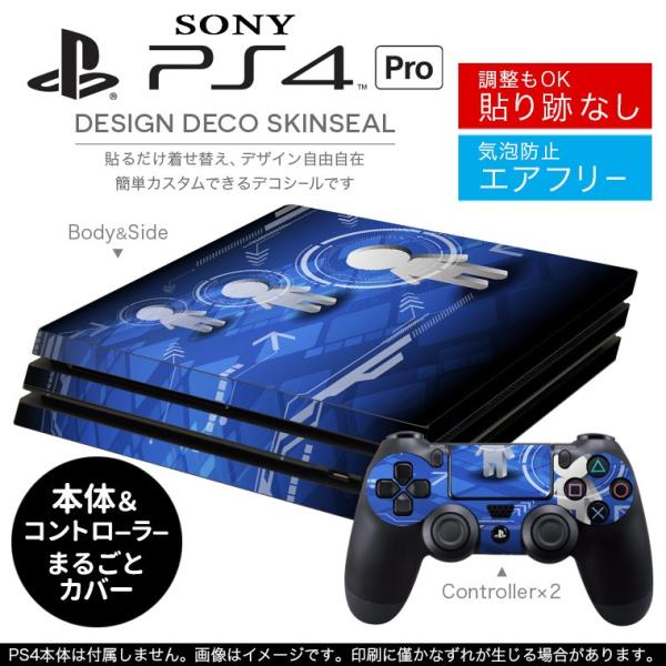 �u��z�֐�p�vSONY �V�^PS4 PRO �v�� �v���C�X�e�[�V������p�X�L���V�[�� �\�邾���� �f�U�C���X�e�b�J�[ �l�ԁ@�� 000069