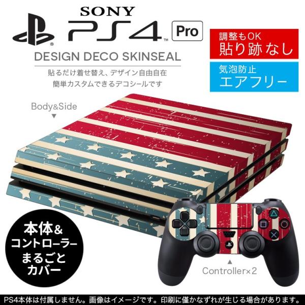 �u��z�֐�p�vSONY �V�^PS4 PRO �v�� �v���C�X�e�[�V������p�X�L���V�[�� �\�邾���� �f�U�C���X�e�b�J�[ �O���@���� 002401