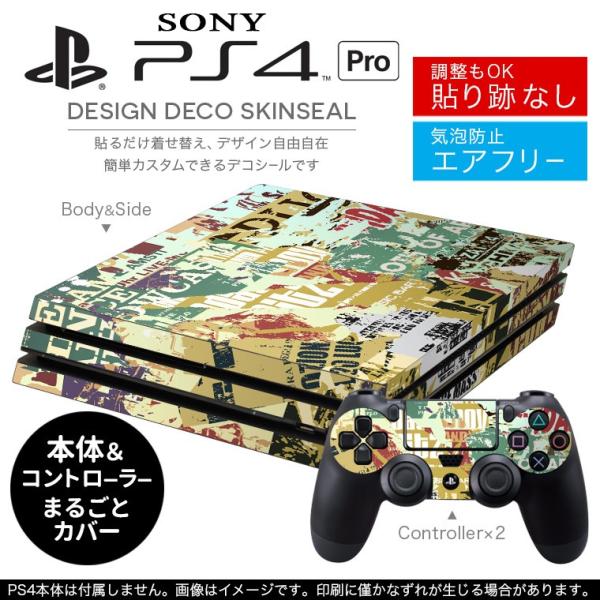 �u��z�֐�p�vSONY �V�^PS4 PRO �v�� �v���C�X�e�[�V������p�X�L���V�[�� �\�邾���� �f�U�C���X�e�b�J�[ �p��@�����@�r���e�[�W 002523