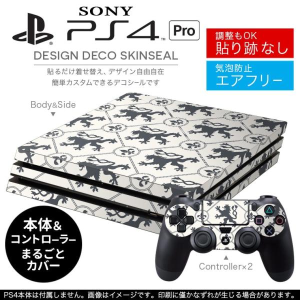 �u��z�֐�p�vSONY �V�^PS4 PRO �v�� �v���C�X�e�[�V������p�X�L���V�[�� �\�邾���� �f�U�C���X�e�b�J�[ �͗l�@���@�O���[ 002695