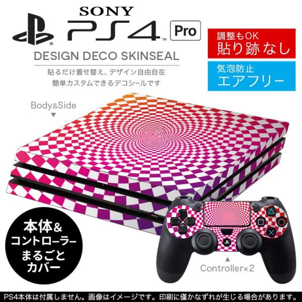 �u��z�֐�p�vSONY �V�^PS4 PRO �v�� �v���C�X�e�[�V������p�X�L���V�[�� �\�邾���� �f�U�C���X�e�b�J�[ �͗l�@�J���t�� 003500