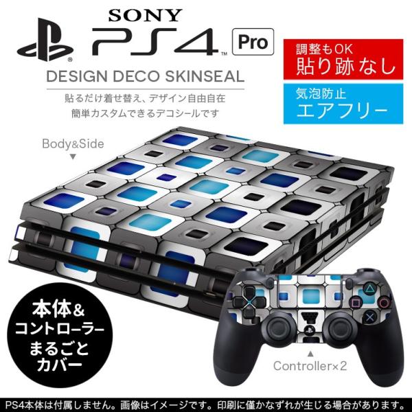 �u��z�֐�p�vSONY �V�^PS4 PRO �v�� �v���C�X�e�[�V������p�X�L���V�[�� �\�邾���� �f�U�C���X�e�b�J�[ �͗l�@�C���e���@�� 004526