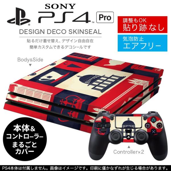 �u��z�֐�p�vSONY �V�^PS4 PRO �v�� �v���C�X�e�[�V������p�X�L���V�[�� �\�邾���� �f�U�C���X�e�b�J�[ �O���@�C���X�g 004564