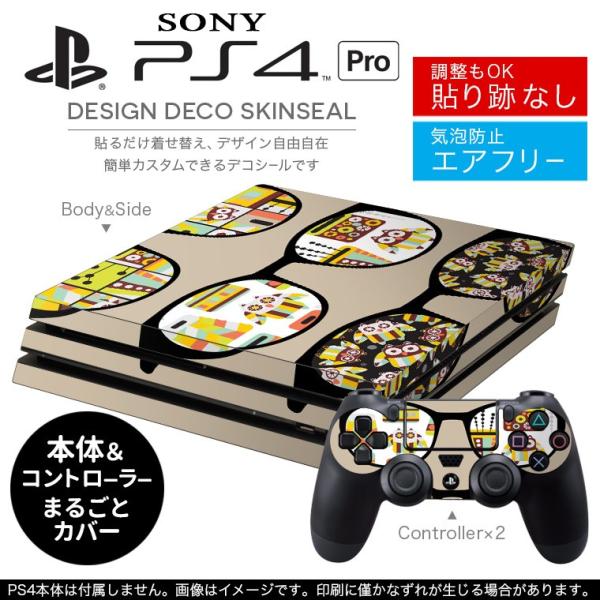 �u��z�֐�p�vSONY �V�^PS4 PRO �v�� �v���C�X�e�[�V������p�X�L���V�[�� �\�邾���� �f�U�C���X�e�b�J�[ �ዾ�@�T���O���X�@�C���X�g 004771