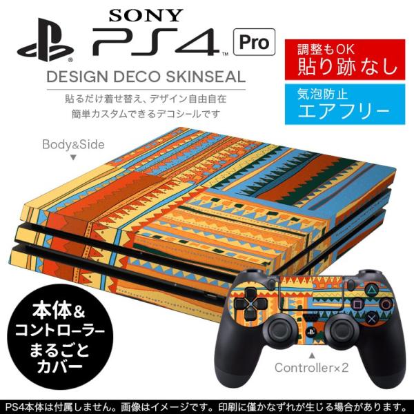 �u��z�֐�p�vSONY �V�^PS4 PRO �v�� �v���C�X�e�[�V������p�X�L���V�[�� �\�邾���� �f�U�C���X�e�b�J�[ �C�G���[�@�I�����W�@�͗l 006042