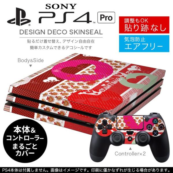 �u��z�֐�p�vSONY �V�^PS4 PRO �v�� �v���C�X�e�[�V������p�X�L���V�[�� �\�邾���� �f�U�C���X�e�b�J�[ �n�[�g�@�͗l 006422