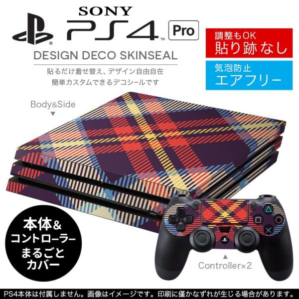 �u��z�֐�p�vSONY �V�^PS4 PRO �v�� �v���C�X�e�[�V������p�X�L���V�[�� �\�邾���� �f�U�C���X�e�b�J�[ �`�F�b�N�@�͗l�@�ԁ@���b�h 007426