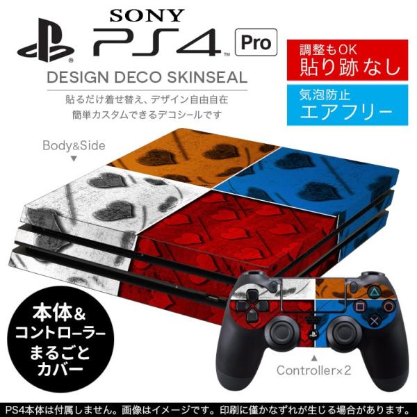 �u��z�֐�p�vSONY �V�^PS4 PRO �v�� �v���C�X�e�[�V������p�X�L���V�[�� �\�邾���� �f�U�C���X�e�b�J�[ �n�[�g�@�ԁ@�@�u���[�@�͗l 007506