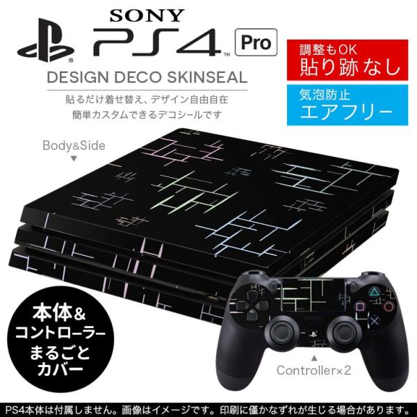 �u��z�֐�p�vSONY �V�^PS4 PRO �v�� �v���C�X�e�[�V������p�X�L���V�[�� �\�邾���� �f�U�C���X�e�b�J�[ ���@�u���b�N�@�p�X�e���@�͗l 008501