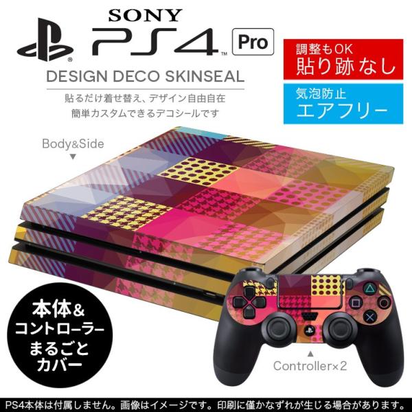 �u��z�֐�p�vSONY �V�^PS4 PRO �v�� �v���C�X�e�[�V������p�X�L���V�[�� �\�邾���� �f�U�C���X�e�b�J�[ ���ʁ@�J���t���@���F�@�C�G���[�@�͗l 008531