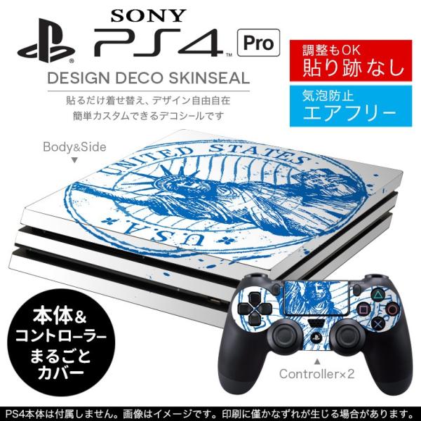 �u��z�֐�p�vSONY �V�^PS4 PRO �v�� �v���C�X�e�[�V������p�X�L���V�[�� �\�邾���� �f�U�C���X�e�b�J�[ �O���@�p��@�� 009742