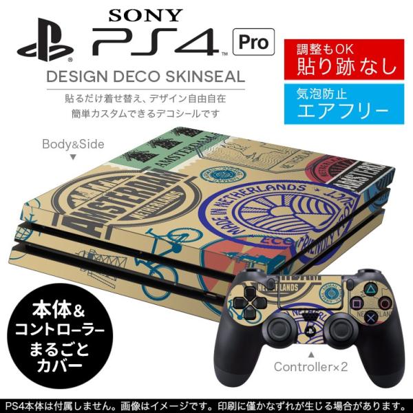 �u��z�֐�p�vSONY �V�^PS4 PRO �v�� �v���C�X�e�[�V������p�X�L���V�[�� �\�邾���� �f�U�C���X�e�b�J�[ �O���@�؎�@�n���R 009961