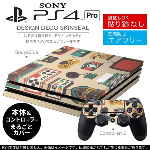 �u��z�֐�p�vSONY �V�^PS4 PRO �v�� �v���C�X�e�[�V������p�X�L���V�[�� �\�邾���� �f�U�C���X�e�b�J�[ ���W�I�@�X�e���I�@�� 010186