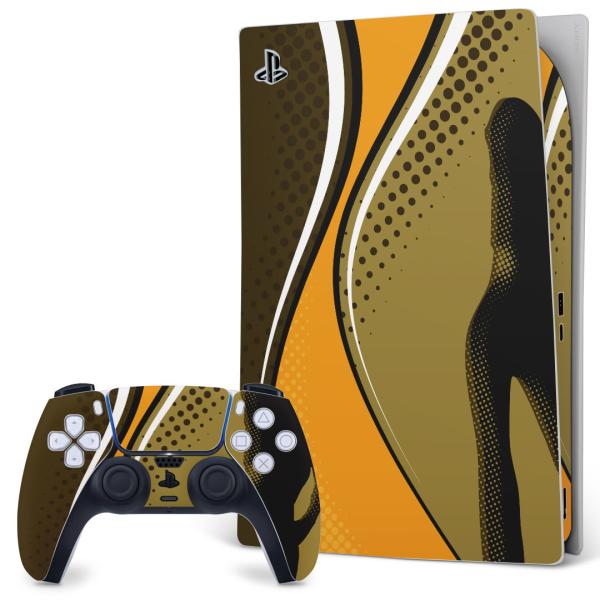 SONY PS5 �f�W�^���G�f�B�V���� �v���C�X�e�[�V���� ��p�������ȃX�L���V�[�� �\�邾���� �f�U�C���X�e�b�J�[  ���̐l�@�͗l 001020