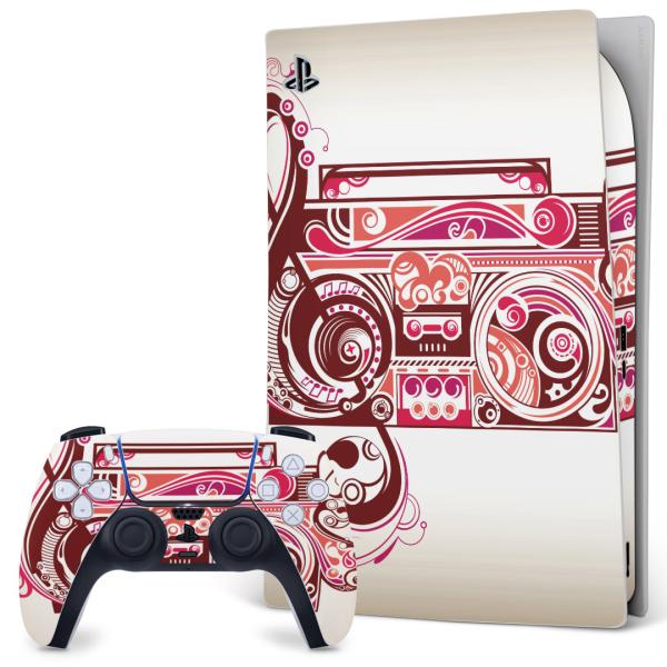 SONY PS5 �f�W�^���G�f�B�V���� �v���C�X�e�[�V���� ��p�������ȃX�L���V�[�� �\�邾���� �f�U�C���X�e�b�J�[  ���y�@�����@���W�I 001548