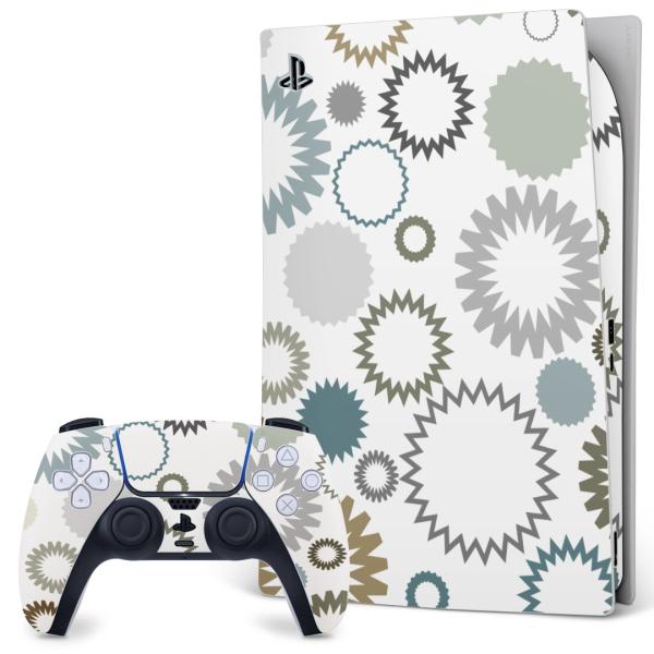 SONY PS5 �f�W�^���G�f�B�V���� �v���C�X�e�[�V���� ��p�������ȃX�L���V�[�� �\�邾���� �f�U�C���X�e�b�J�[  �͗l�@���@�O���[ 004010