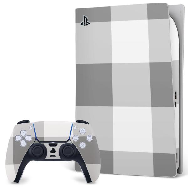 SONY PS5 �f�W�^���G�f�B�V���� �v���C�X�e�[�V���� ��p�������ȃX�L���V�[�� �\�邾���� �f�U�C���X�e�b�J�[  �`�F�b�N�@���@�O���[ 004228