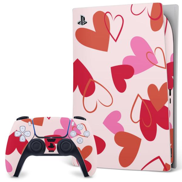 SONY PS5 �f�W�^���G�f�B�V���� �v���C�X�e�[�V���� ��p�������ȃX�L���V�[�� �\�邾���� �f�U�C���X�e�b�J�[  �n�[�g�@�͗l 007004