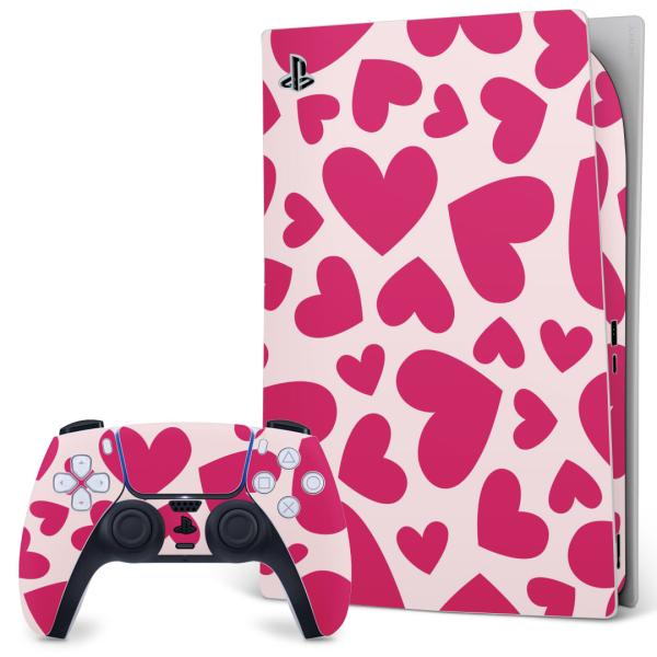 SONY PS5 �f�W�^���G�f�B�V���� �v���C�X�e�[�V���� ��p�������ȃX�L���V�[�� �\�邾���� �f�U�C���X�e�b�J�[  �n�[�g�@�͗l 007005