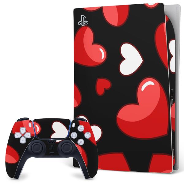 SONY PS5 �f�W�^���G�f�B�V���� �v���C�X�e�[�V���� ��p�������ȃX�L���V�[�� �\�邾���� �f�U�C���X�e�b�J�[  �n�[�g�@�͗l 007012