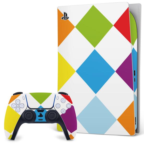 SONY PS5 �f�W�^���G�f�B�V���� �v���C�X�e�[�V���� ��p�������ȃX�L���V�[�� �\�邾���� �f�U�C���X�e�b�J�[  �J���t���@�͗l 007041