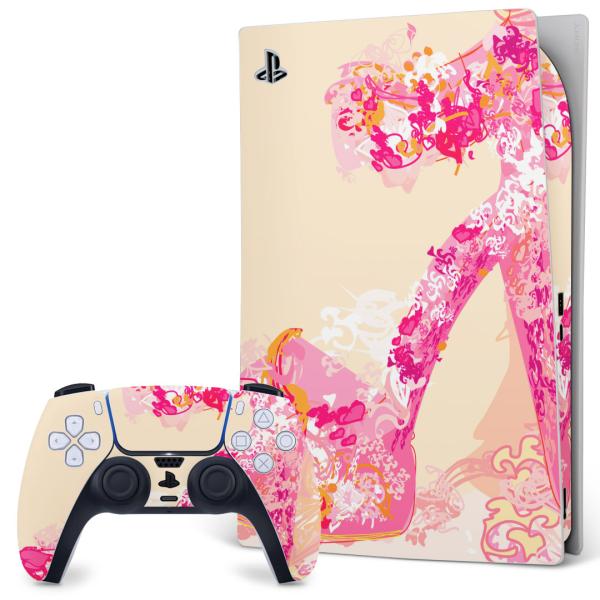 SONY PS5 �f�W�^���G�f�B�V���� �v���C�X�e�[�V���� ��p�������ȃX�L���V�[�� �\�邾���� �f�U�C���X�e�b�J�[  �s���N�@�C�@�q�[�� 007094