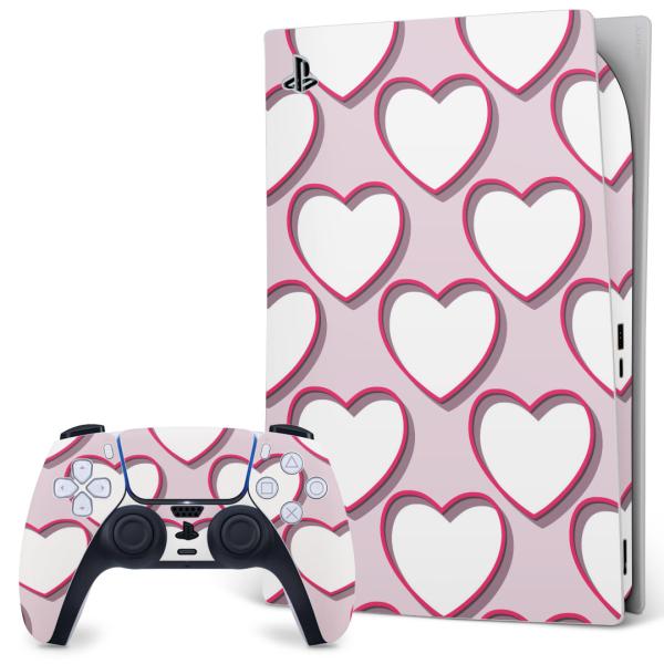 SONY PS5 �f�W�^���G�f�B�V���� �v���C�X�e�[�V���� ��p�������ȃX�L���V�[�� �\�邾���� �f�U�C���X�e�b�J�[  �n�[�g�@�͗l 007125