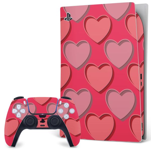 SONY PS5 �f�W�^���G�f�B�V���� �v���C�X�e�[�V���� ��p�������ȃX�L���V�[�� �\�邾���� �f�U�C���X�e�b�J�[  �n�[�g�@�͗l 007128