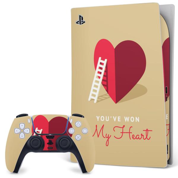 SONY PS5 �f�W�^���G�f�B�V���� �v���C�X�e�[�V���� ��p�������ȃX�L���V�[�� �\�邾���� �f�U�C���X�e�b�J�[  �n�[�g�@���� 007141