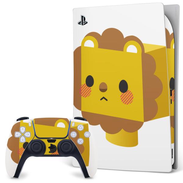 SONY PS5 �f�W�^���G�f�B�V���� �v���C�X�e�[�V���� ��p�������ȃX�L���V�[�� �\�邾���� �f�U�C���X�e�b�J�[  ���C�I���@�L�����N�^�[ 007145