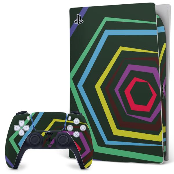 SONY PS5 �f�W�^���G�f�B�V���� �v���C�X�e�[�V���� ��p�������ȃX�L���V�[�� �\�邾���� �f�U�C���X�e�b�J�[  �J���t���@���C���{�[ 007161