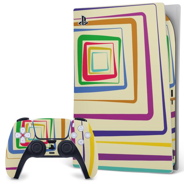 SONY PS5 �f�W�^���G�f�B�V���� �v���C�X�e�[�V���� ��p�������ȃX�L���V�[�� �\�邾���� �f�U�C���X�e�b�J�[  �J���t���@���C���{�[ 007163