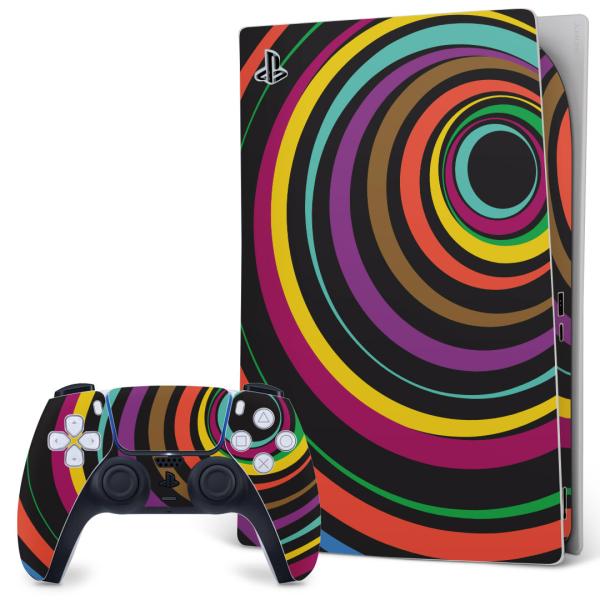 SONY PS5 �f�W�^���G�f�B�V���� �v���C�X�e�[�V���� ��p�������ȃX�L���V�[�� �\�邾���� �f�U�C���X�e�b�J�[  �J���t���@���C���{�[ 007164